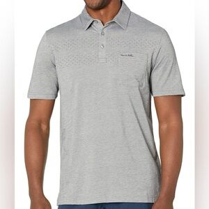 New Travis Mathew Finger Lakes Polo in Gray Size XXLarge